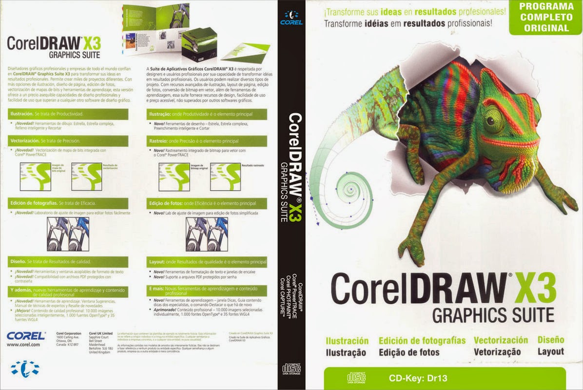 coreldraw graphics suite x3 software